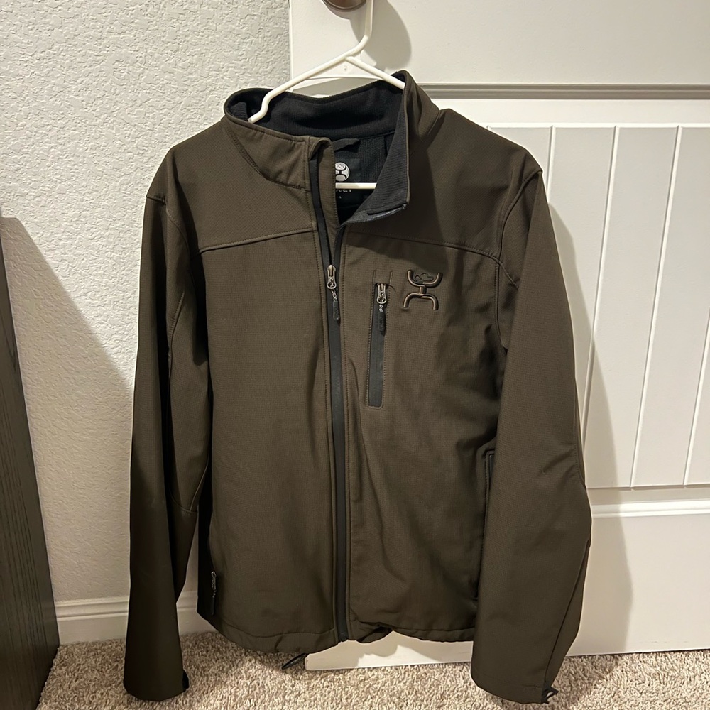 Hooey Dark Brown Performance Jacket - image 1